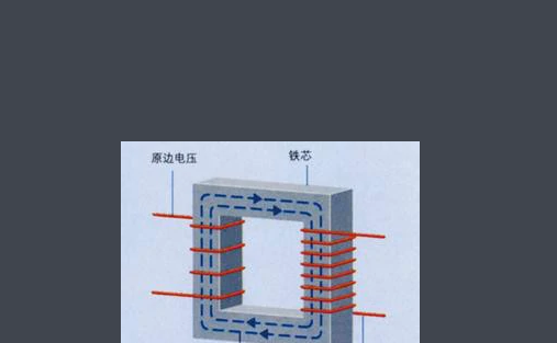 變壓器兩個繞組示意圖